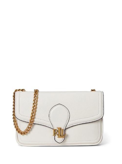 Bradley leather bag LAUREN RALPH LAUREN | BRADLEY WLLT.SOFT WHITE